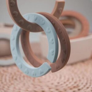 Crab Claw Silicone Teether Ring