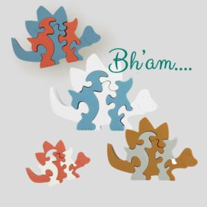 Dinosaur Puzzle 6pcs.