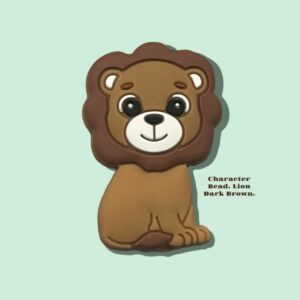 LION - Silicone Character Beads