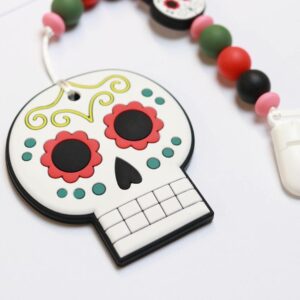 Skull Mexican - Chain Pacifier Chain
