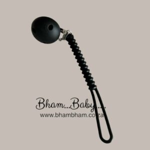 Dummy Chain Single - Lentil Style Integrated - Silicone Pacifier Chain