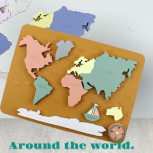 Around The Wold Puzzle -11pcs
