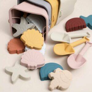 Beach Bucket & Shovel. 6 piece