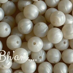 12mm Pearl White