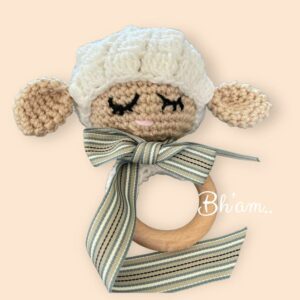 Sheep Crochet Teether