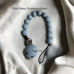 Dim Grey- All Grey Dummy Chain