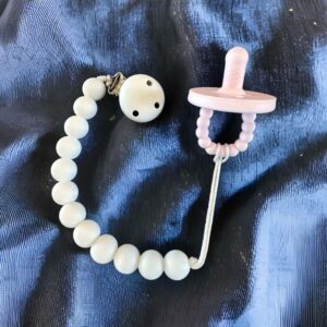 Dummy Chain- Silicone all white.