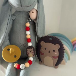 Hedgehog Pacifier Chain.