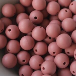 Maroon red 12mm bead
