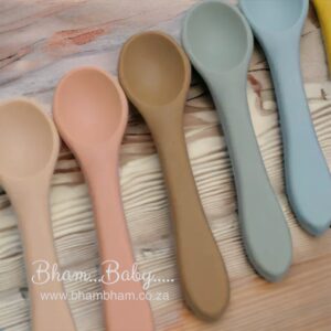 Silicone -LONG Feeding spoon